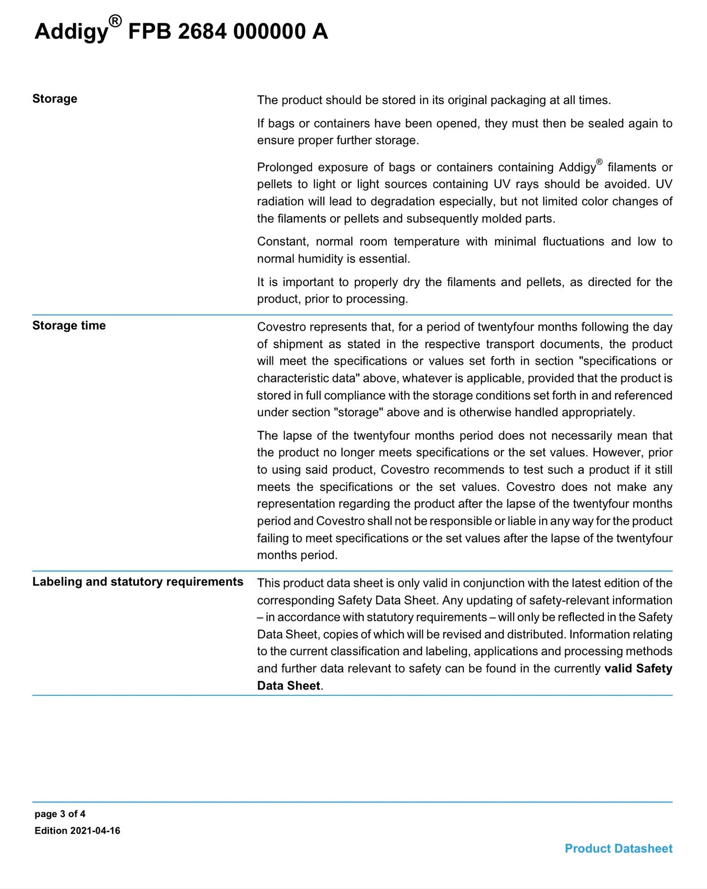 Addigy FPB 2684 1,75mm