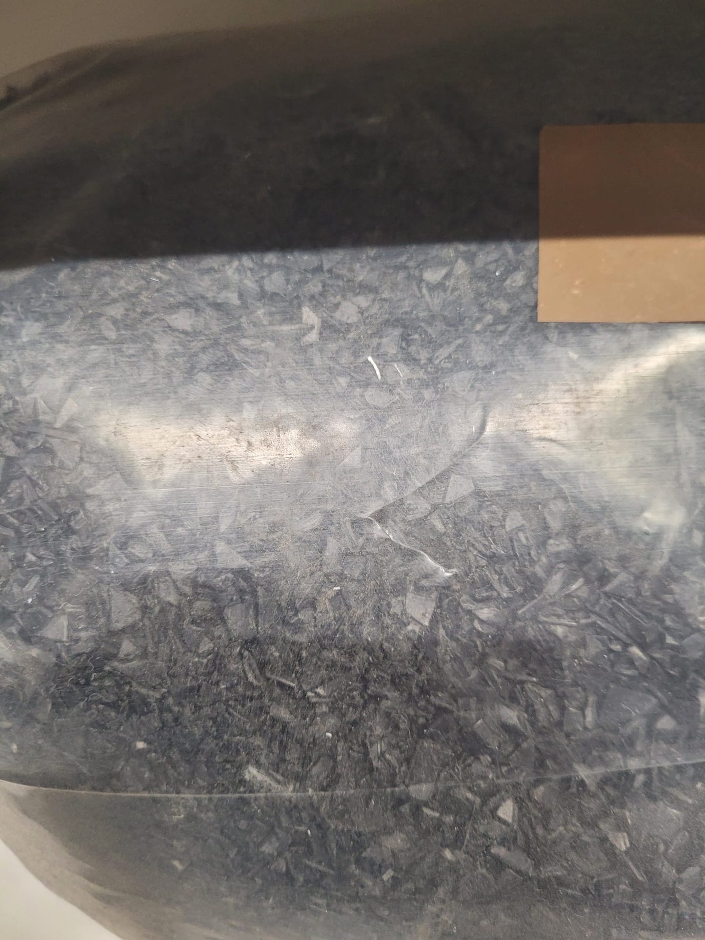 25kg ABS Granulat schwarz