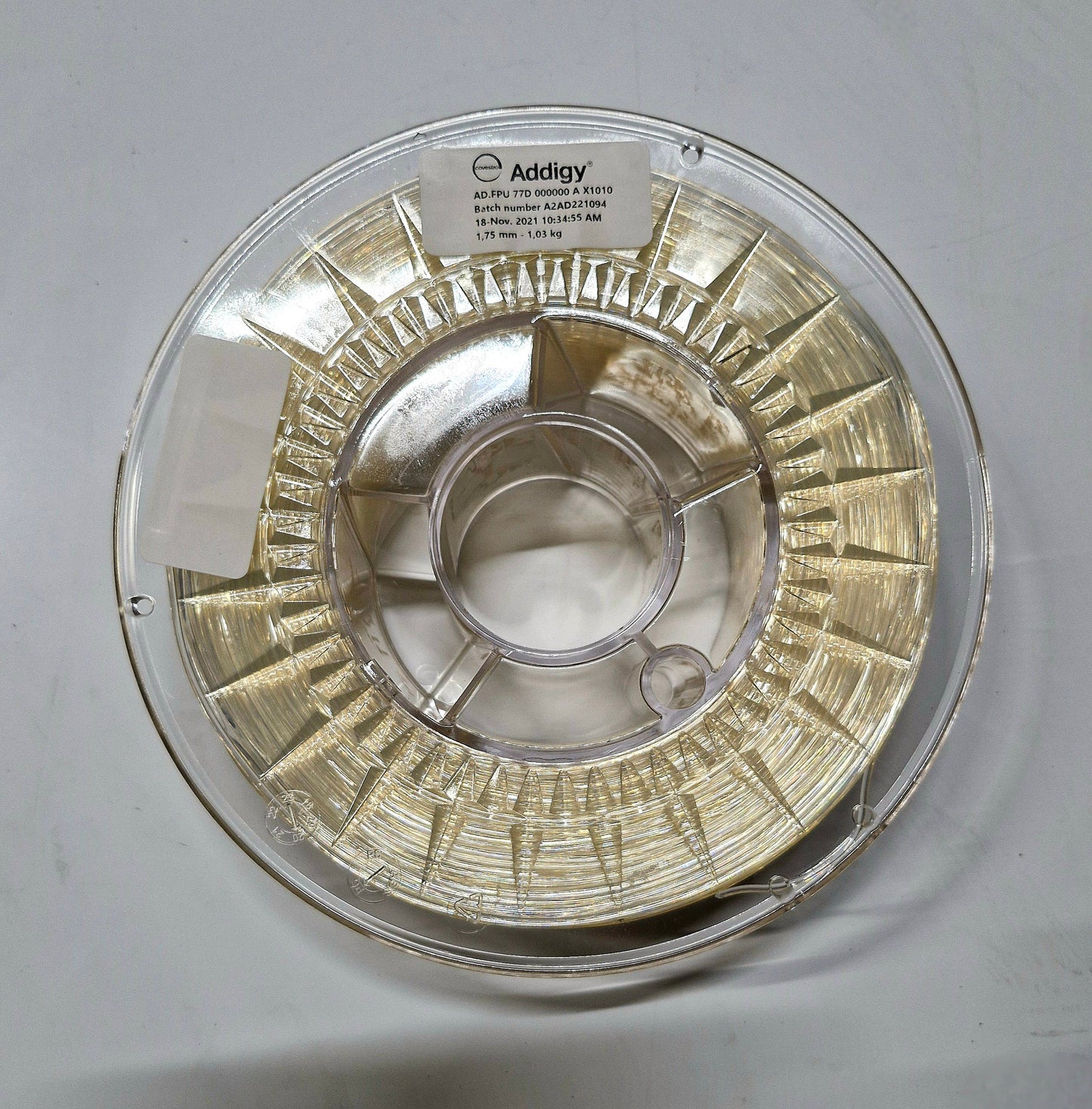 Covestro Filamentrolle Addigy FPU 77D A X1010 SCK115 1,75mm