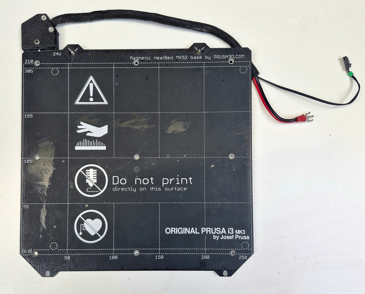 Prusa i3 MK3 Magnetic Heatbed MK52 Jeans Edition 250x250x3mm