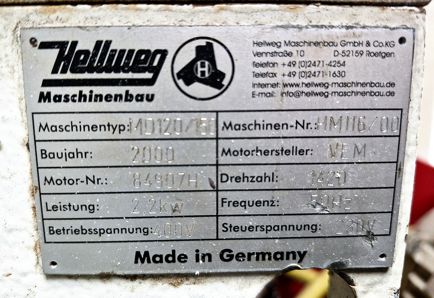 Hellweg Schredder