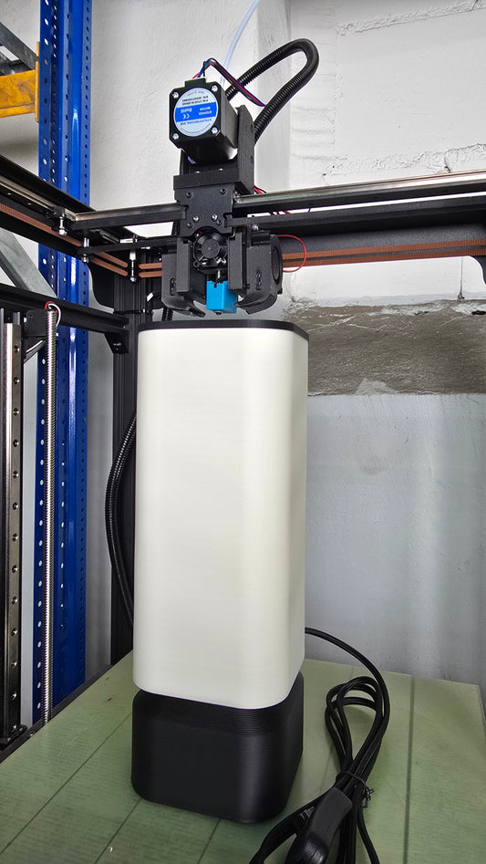 Lampe im Design “Block”