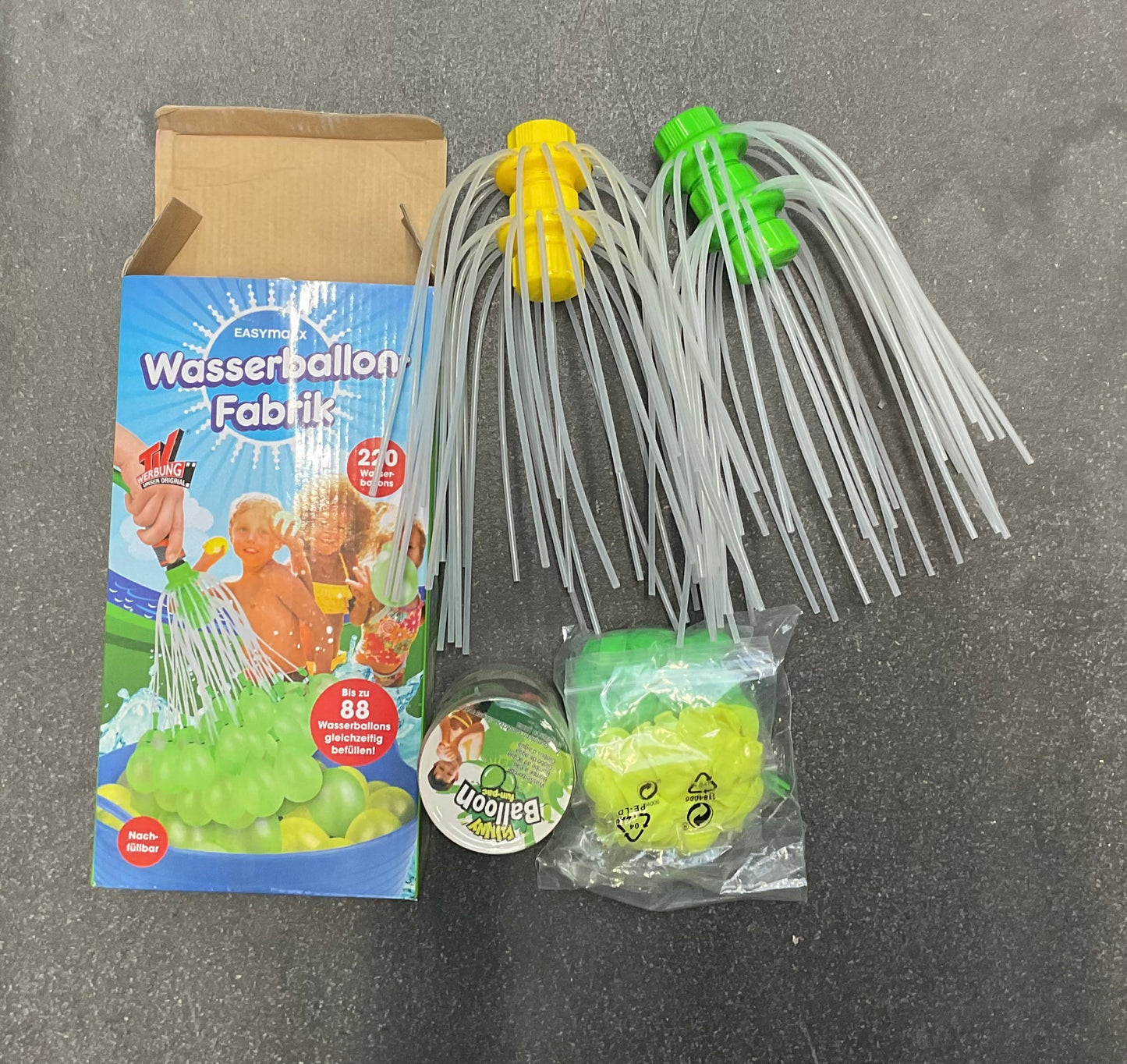 Wasserballoon Füllsystem für Kinder