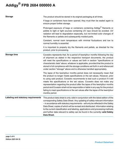 Addigy FPB 2684 1,75mm