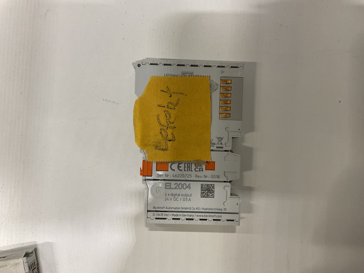 Teilweise defekte Beckhoff Klemmen