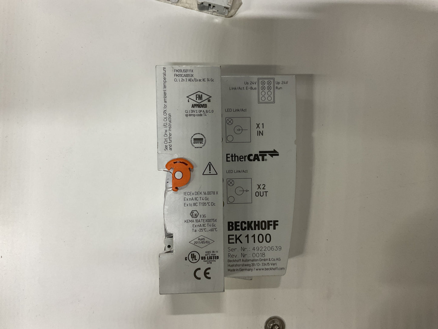 Teilweise defekte Beckhoff Klemmen