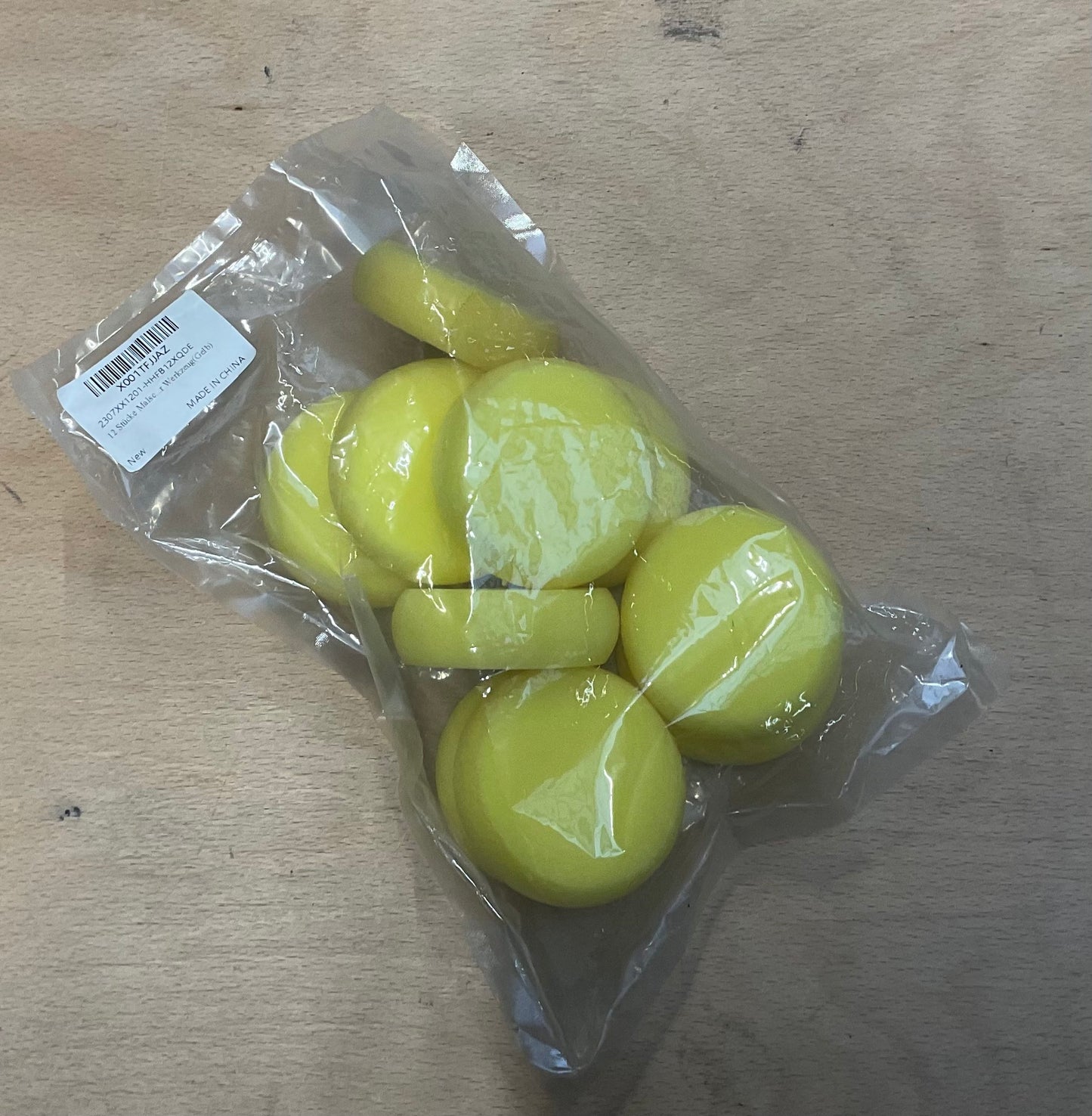 Viele runde Schwämme