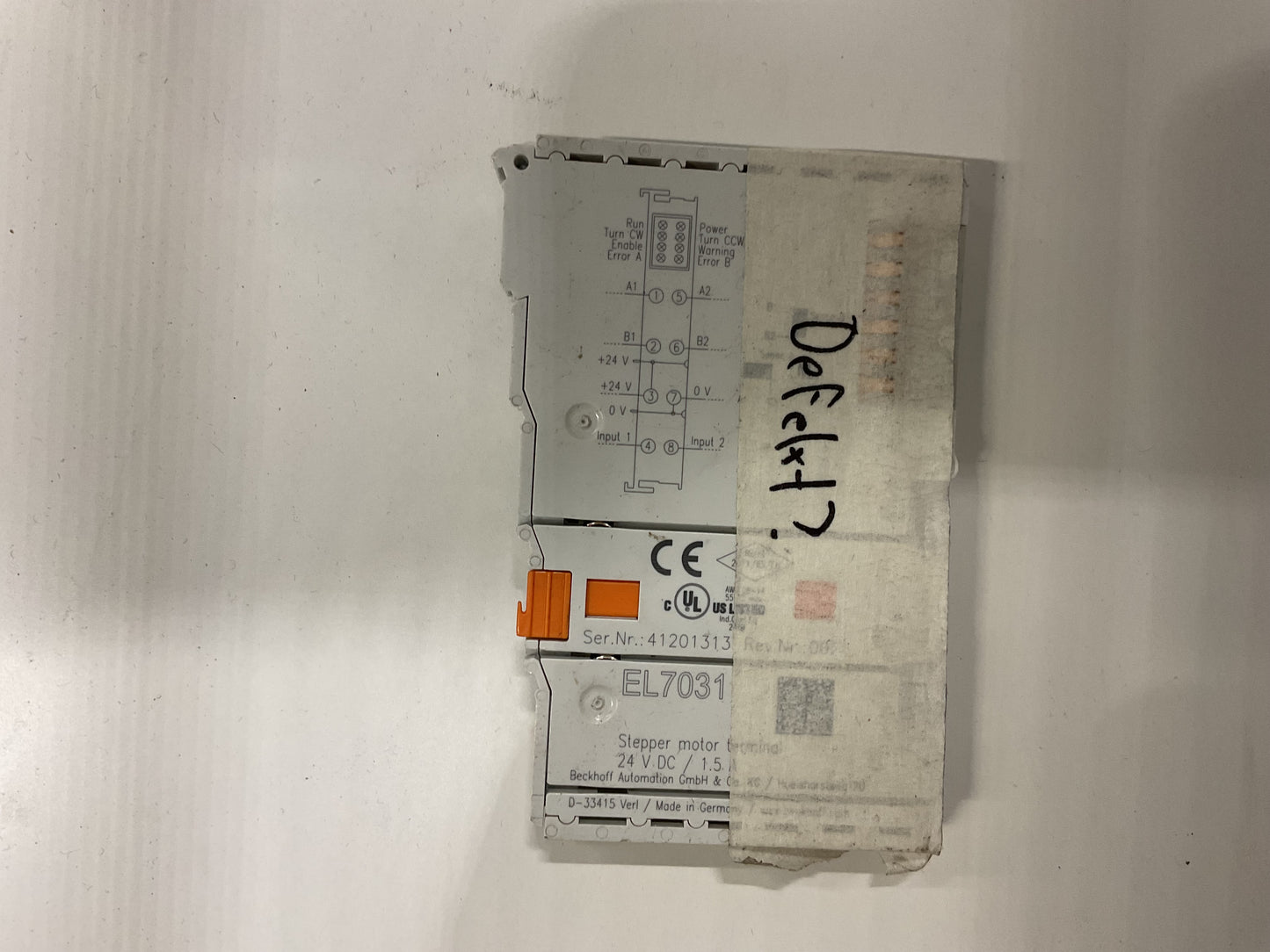 Teilweise defekte Beckhoff Klemmen