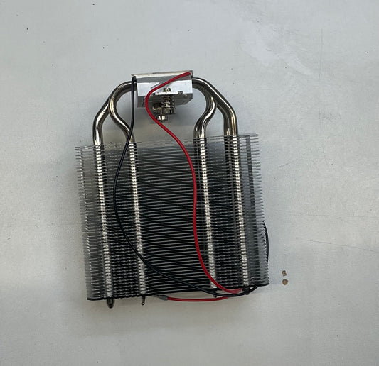 Aluminium-Kühlkörper mit Temperaturfühler
