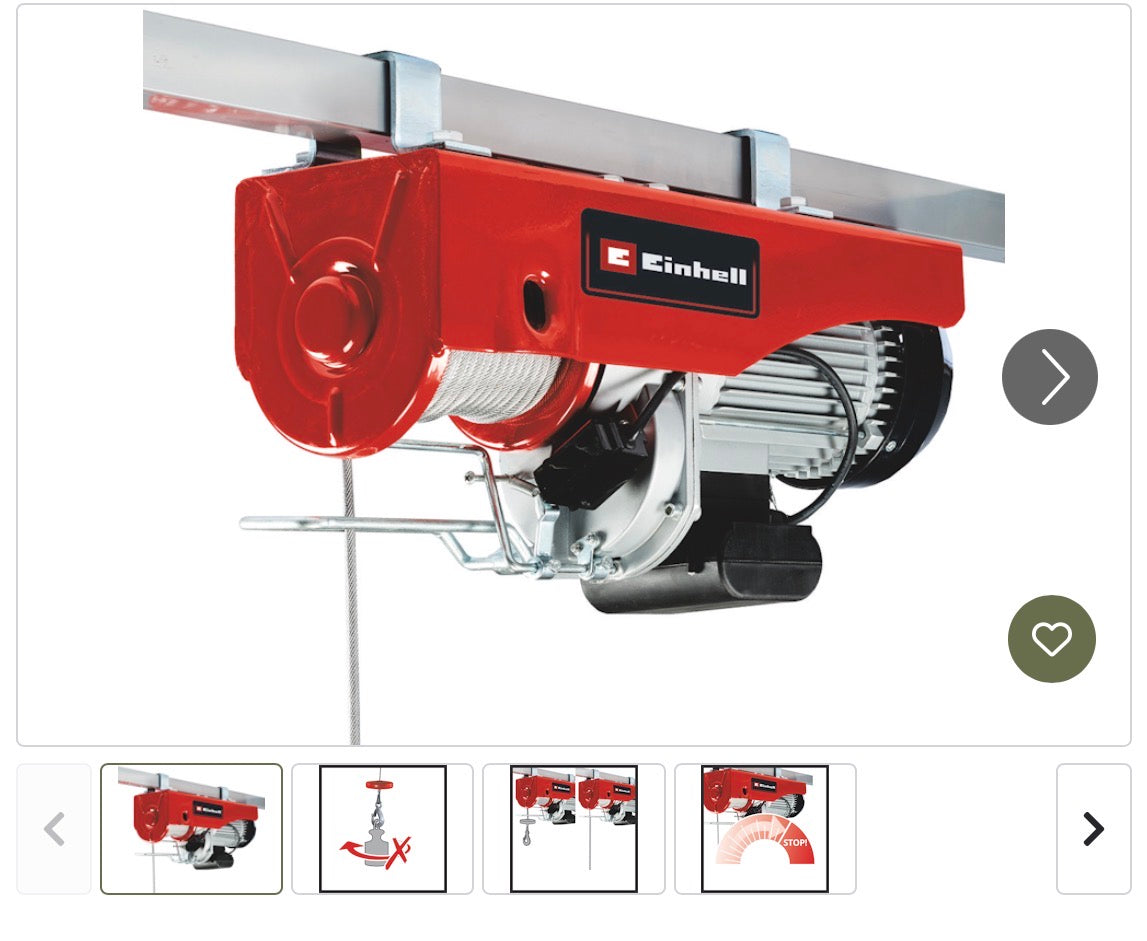 Einhell Seilhebezug TC-EH 1000 2255160