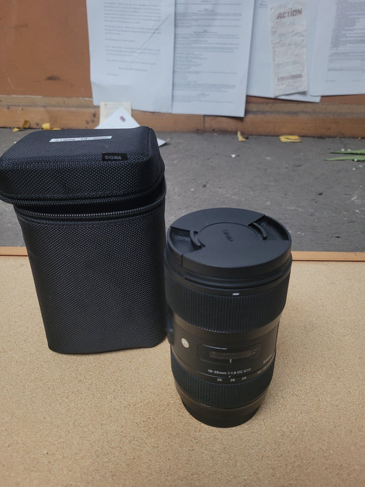 Kameraobjektiv SIGMA 18-35mm F1.8 DC ø72
