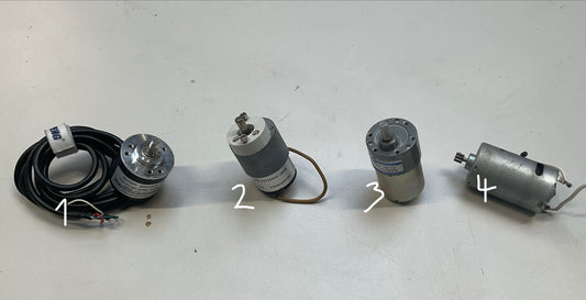 Unterschiedliche DC Motoren