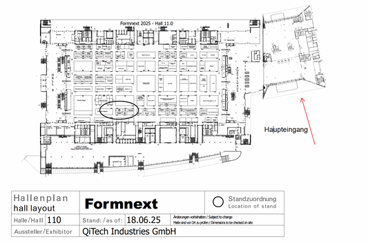 Formnext 2025 Weltleitmesse QiTech Community Ticket