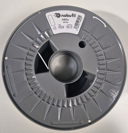 Nobufil ABSx White Filamentrolle
