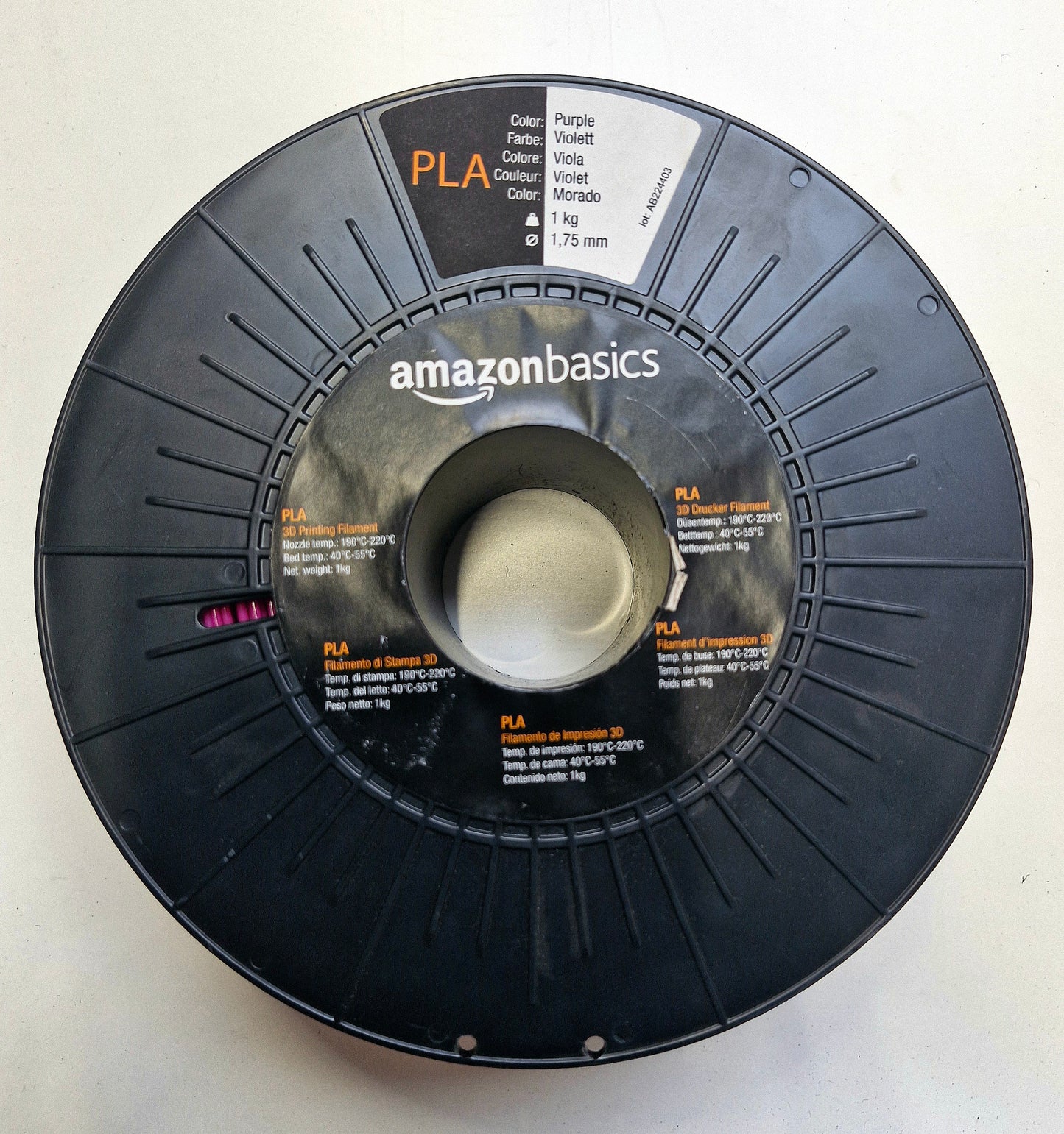PLA Purple Filamentrolle 1000g 1,75mm