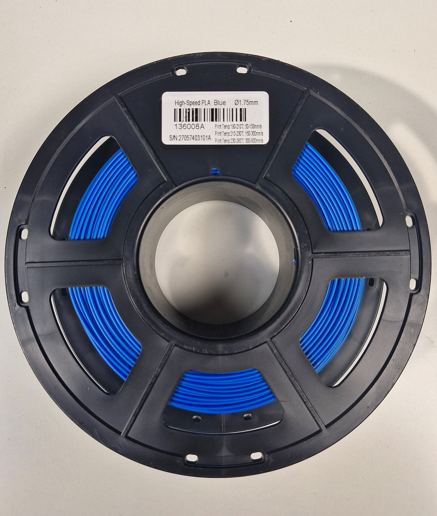 High-Speed PLA Blue Filamentrolle