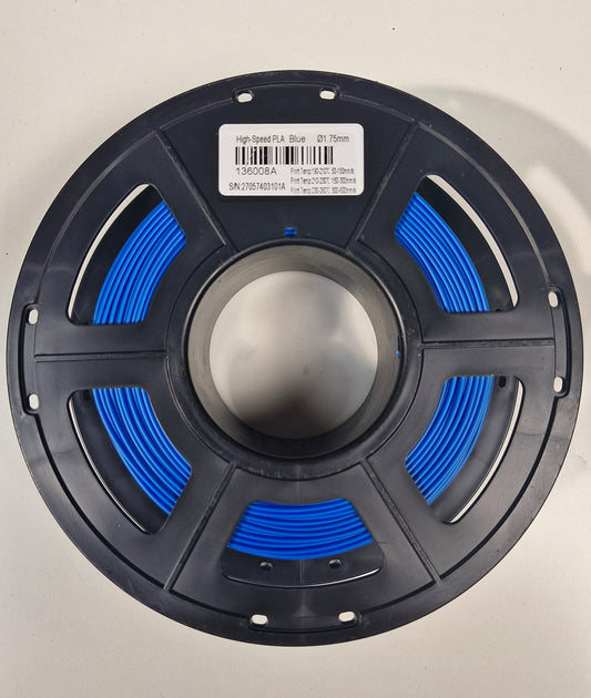 High-Speed PLA Blue Filamentrolle