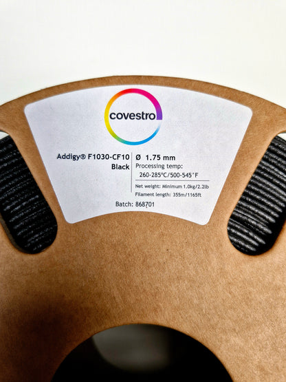 Covestro Filamentrolle Addigy F1030-CF10 Black 2,85mm/1,75mm